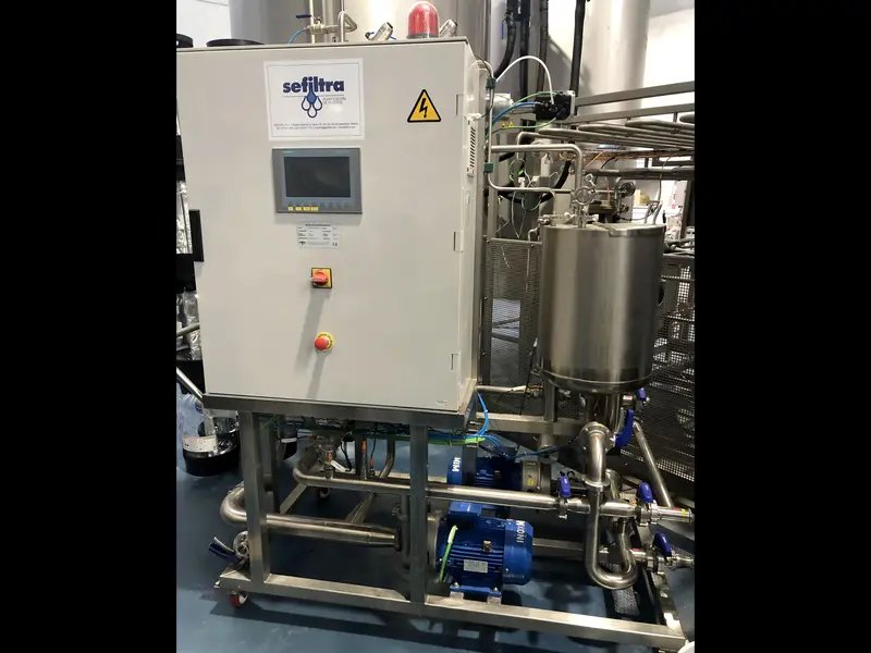 Sefiltra BF2-S SEF Filtre à flux croisé utilisé jusqu’à 3000 L/h