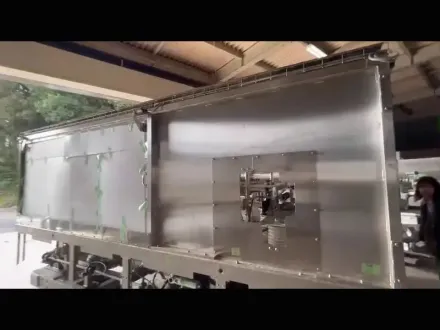 Mitsubishi Heavy Ind RNR100H Verwendete Spülmaschine MITSUBISHI für Aluminium-Flaschen. – RESALE