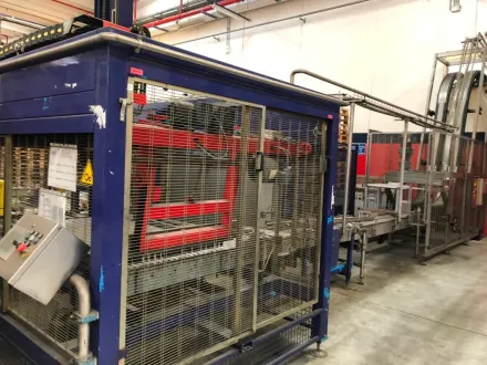 Simonazzi Gebrauchter Palettisator – 15.000 BPH – RESALE