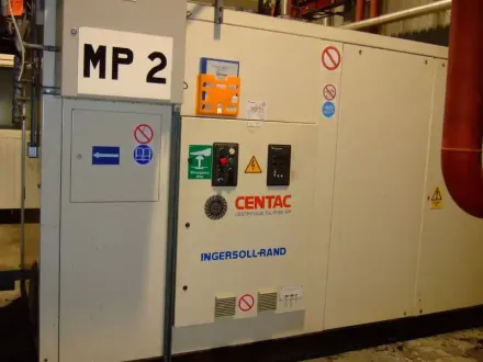 Ingersoll Rand C100MX3-2SH Used Air Compressor Ingersoll-Rand CENTAC C100MX3- – RESALE