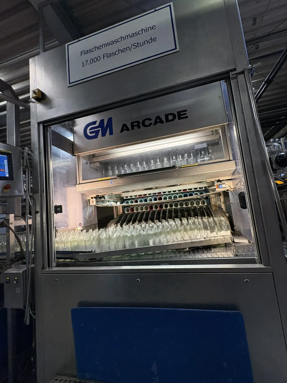 Krones, Kettner, GM Gera Abfülllinie für Glasflaschen Mehrweg