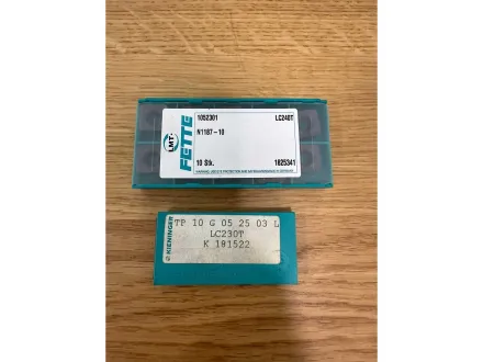 LMT Fette + Kieninger - Wendeschneidplatten 097243 WHC10 - CNC-Bearbeitung – RESALE