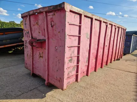 Abfallbehälter – Behälter mit Haken – Container 33m³ Aufbewahrungsbehälter – RESALE