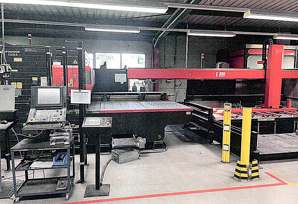 Amada LC2414 Alpha IV NT CNC Laserschneidanlage