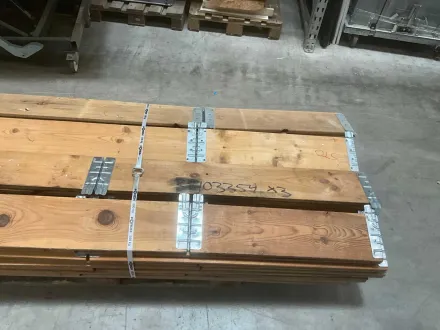 10 Stück Holzrahmen, Palettenrahmen, Stapelrahmen 1200x800mm klappbar für Europalette lose – RESALE