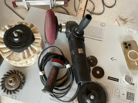 Würth - Satiniermaschine - Poliermaschine - PM 200-E neuwertig mit Zubehör – RESALE