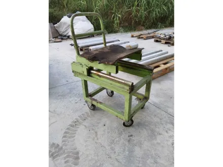 WINDMÖLLER & HÖLSCHER (W&H) QMS ?rolley zum Entladen fertiger Papierrollen – RESALE