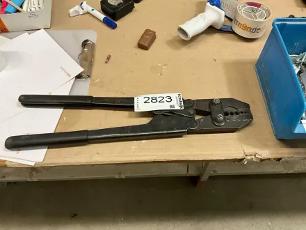 Grimpzange für Stahlseile für 1 bis 6 mm Hülsen ca. 70cm lang – RESALE