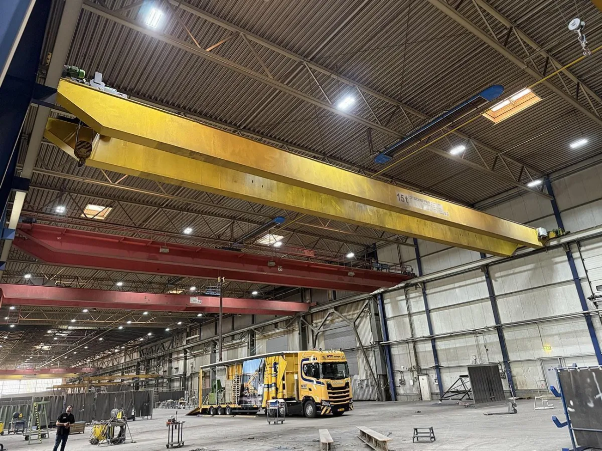 Stahl 15 ton x 30 000 mm Förderbänder, Überkopf-Wanderkran, Jig-Kräne