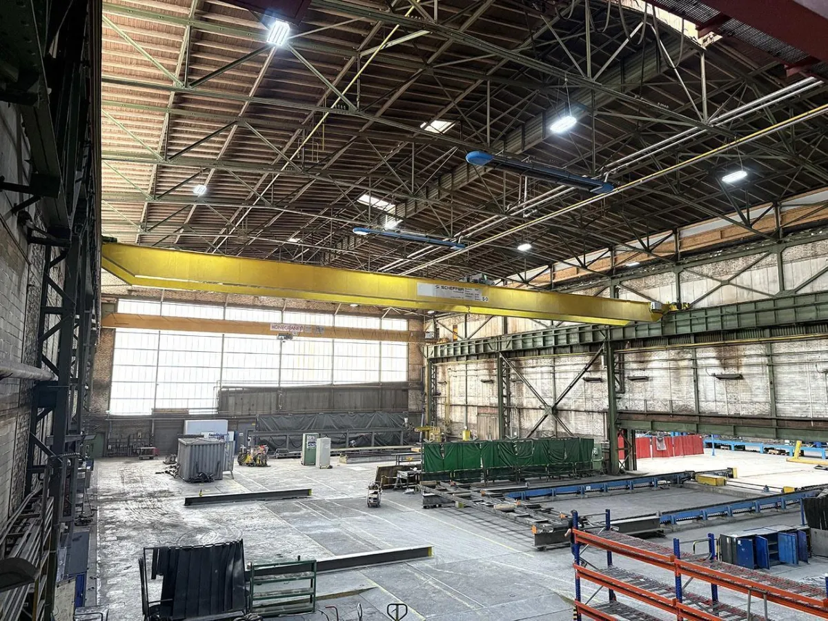 Stahl 10 ton x 30 000 mm Förderbänder, Überkopf-Wanderkran, Jig-Kräne
