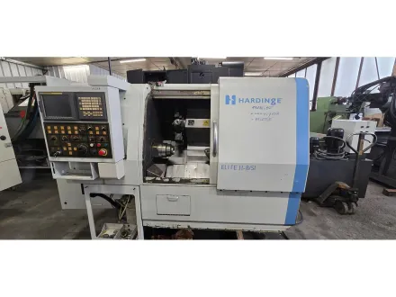 HARDINGE ELITE II 8-51 Motorisierte CNC-Drehbank mit C-Achse – RESALE