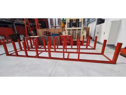 Struktur zur Lagerung von Platten und Materialien – RESALE