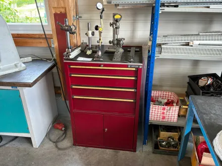 HAHN & KOLB - Werkzeugschrank mit Inhalt - Messmittel – RESALE