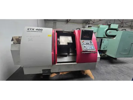 Gildemeister – CTX 400 S2 – 2-Achs-horizontale CNC-Drehbank mit motorisiertem Turm und C-Achse – 199 – RESALE