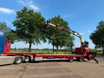 1997 Floor FLSDO 12 20H2 Halbtieflader mit Ladekran – RESALE