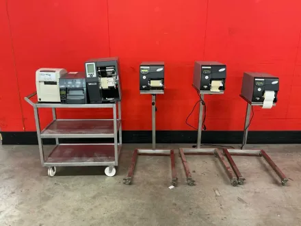 Charge industrieller Etikettendrucker – Datamax, Citizen, Toshiba & Novexx (6 Stück) – RESALE