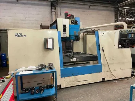 KAFO (KAO FONG MASCHINEN) VMC-1675 CNC Vertikales Bearbeitungszentrum – RESALE