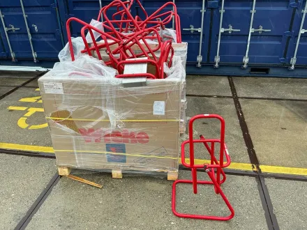 Charge von FIMM-Rollwagen/Trommelwagen und Transportrahmen – RESALE
