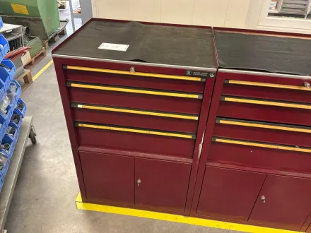 HAHN & KOLB Sch - Werkzeugschrank mit Inhalt - Kugellager – RESALE