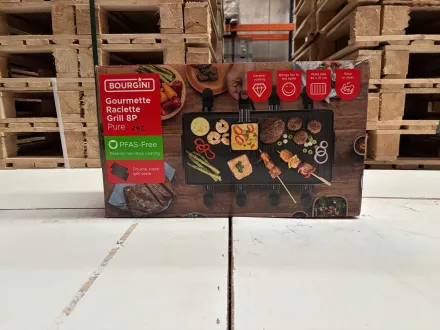 Bourgini Gourmette Raclettegrill 8P Pure – RESALE