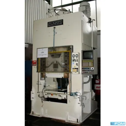 Dunkes HDS 160 (UVV) hydraulische Doppelständer (zieh) presse – RESALE