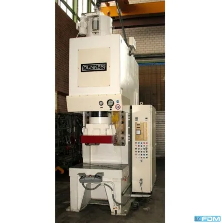 Dunkes HZS 160 (UVV) hydraulische Einständer (zieh) presse – RESALE