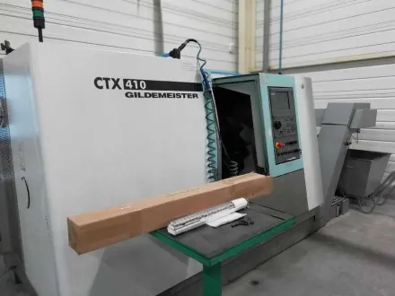 GILDEMEISTER CTX 410 2-Achs-CNC-Drehbank – RESALE