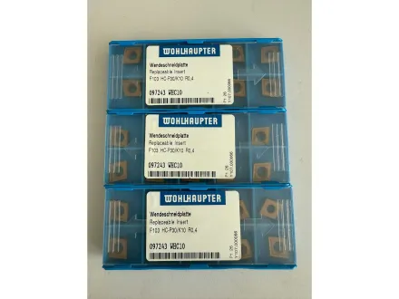 Wohlhaupter Wendeschneidplatten 097243 WHC10 CNC-Bearbeitung – RESALE