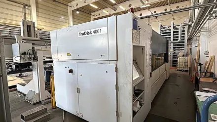 Trumpf TruLaser 2030 fiber CNC Laserschneidanlage – RESALE