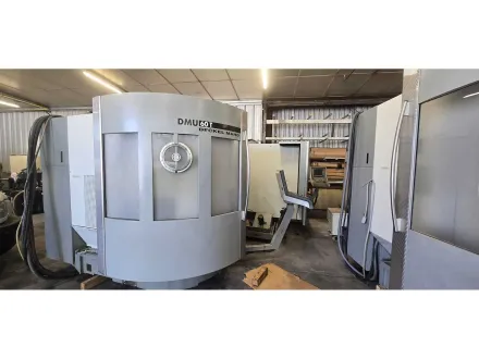 DECKEL MAHO – DMU 60 T – 5-Achs-CNC-Universalbearbeitungszentrum mit Drehtisch und automatischem Wer – RESALE