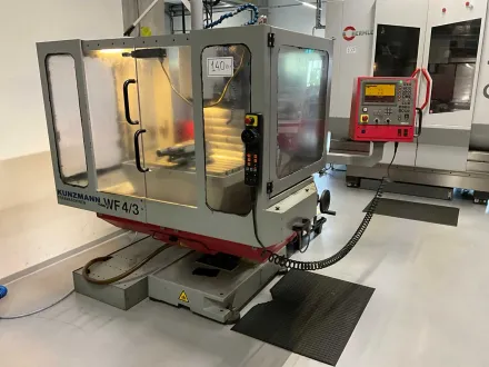 KUNZMANN WF 4/3 CNC-Werkzeugfräsmaschine 2001 – RESALE