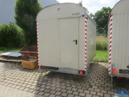 Bauwagen WEISIG BME C 21 S, EZ. 2019 – RESALE