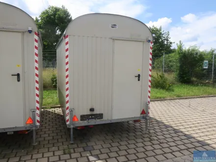 Bauwagen WEISIG BME C 21 S, EZ. 2015 – RESALE