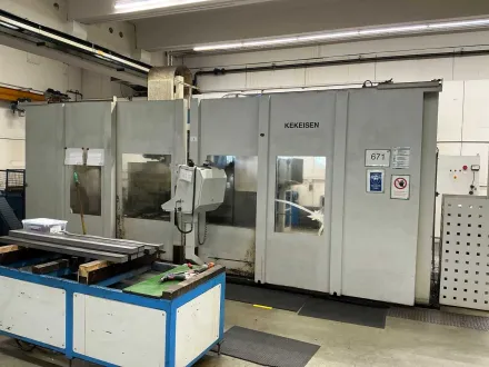 KEKEISEN UFF 6000/13 Fahrständer-Fräsmaschine – RESALE
