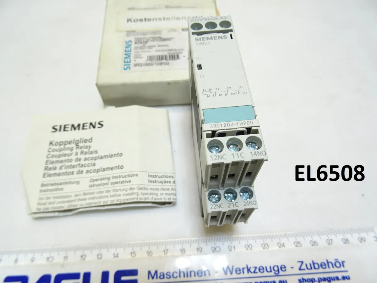 Siemens Koppelrelais 3RS1800-1HP00