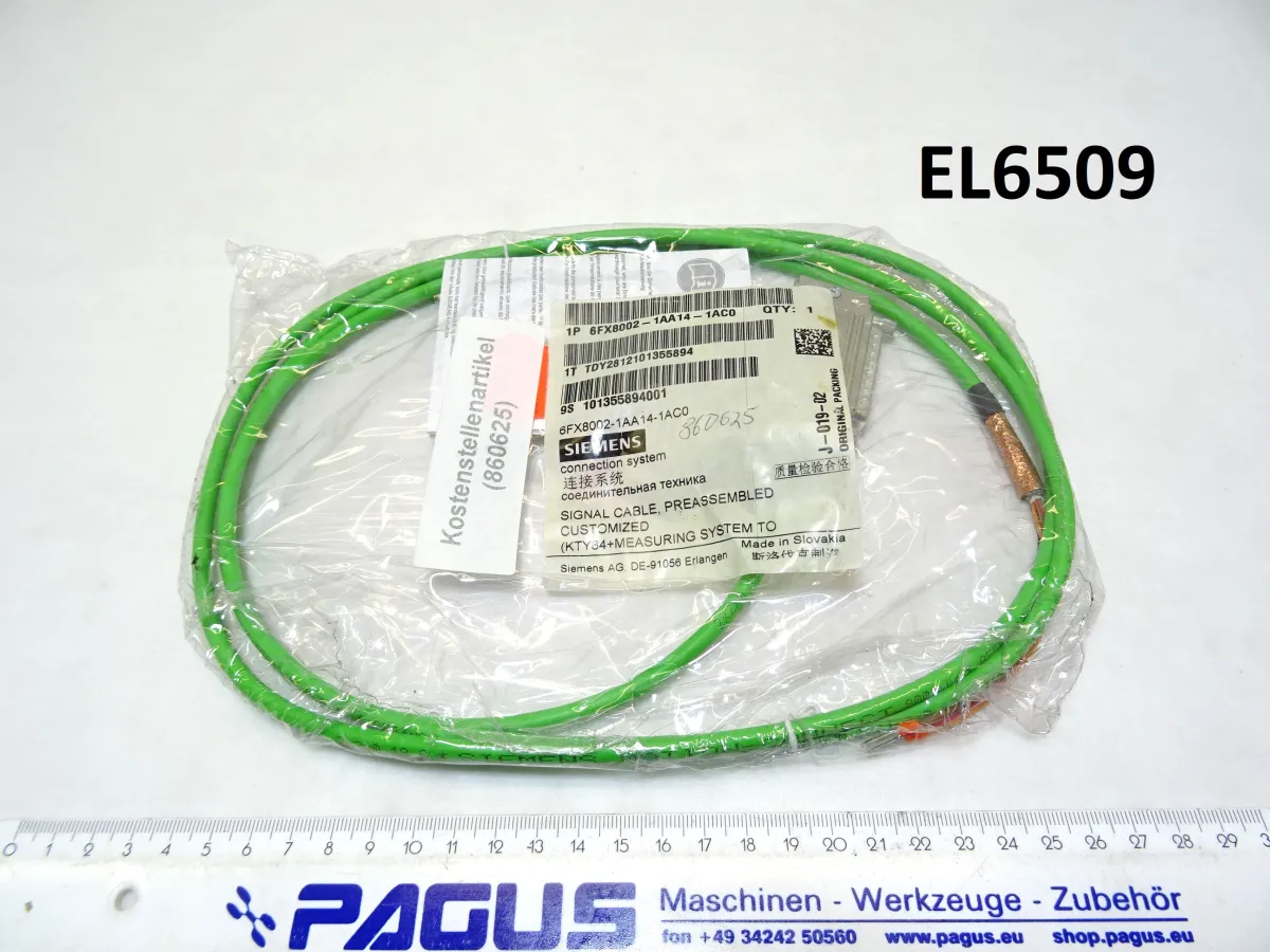 Siemens Signalkabel 6FX8002-1AA14-1AC0 Länge: 2 m