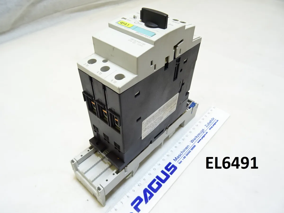Siemens Motorschutzschalter 22 - 32 A mit OM-Adapter