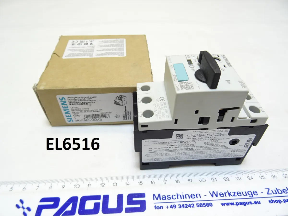 Siemens Motorschutzschalter 3RV1021-4CA10, 1,8 - 2,5 A