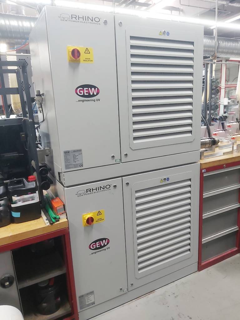 GEW E2C UV-Trocknungsanlage
