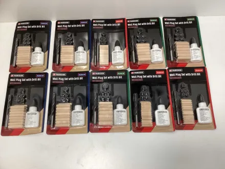 (10x) Parkside Wood Connection Set – 33 & 28 Stück – Holzbohrer – RESALE