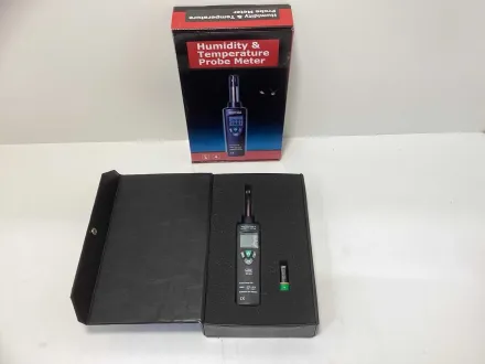 CEM DT-321 Digitales Feuchtigkeitstemperaturmessgerät - -20° - 60C° – RESALE