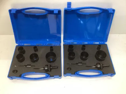 2× 9-teiliges Lochsäge-Set – RESALE
