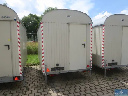 Bauwagen WEISIG BME C 21 S, EZ. 2015 – RESALE