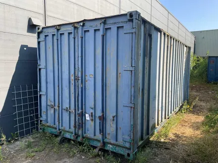 Lagercontainer 20 Fuß. – RESALE