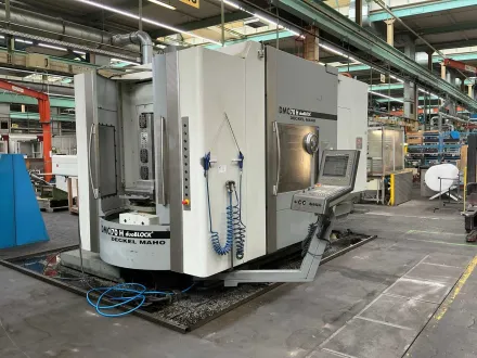2007 DECKEL MAHO DMC70H Horizontales CNC-Bearbeitungszentrum – RESALE