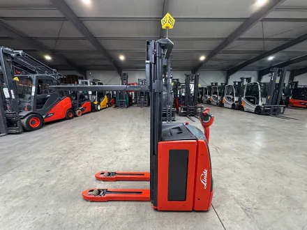 2019 Service + UVV 06/2027 Linde L16i 1.600kg Duplex 284cm Waage Hubwagen Hochhubwagen Ameise 3.537 – RESALE