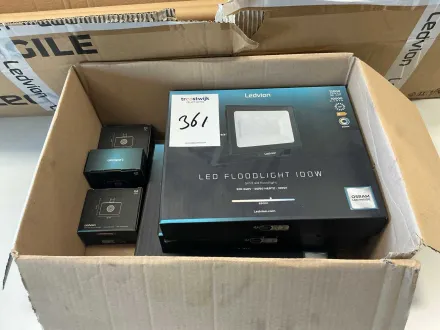 Ledvion Flutlicht-LED-Beleuchtung (3x) – RESALE