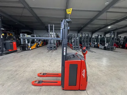 2019 Service + UVV 06/2027 Linde L16i 1.600kg Duplex 284cm Waage Initialhub Hubwagen Hochhubwagen Am – RESALE