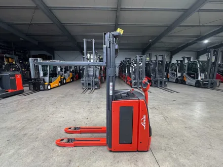 2019 Service + UVV 06/2027 Linde L16i 1.600kg Duplex 284cm Waage Initialhub Hubwagen Hochhubwagen Am – RESALE