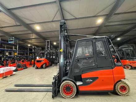 2020 Service + UVV 02/2027 Linde E45-02 EVO 4.500kg 3.+4. Gabelversteller Elektrostapler E50 – RESALE